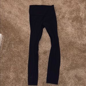 Lulu lemon align leggings in dark blue